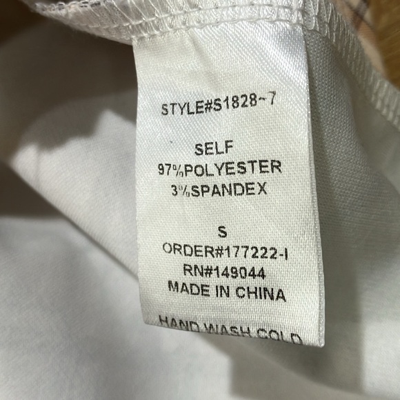 Papaya Plaid A-Line women’s juniors Skirt in Beige and Brown Size:S - Picture 5 of 7